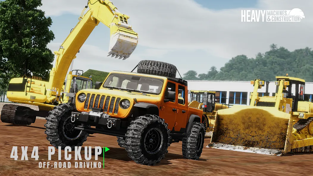 Heavy Machines &amp; Construction [MOD: безлимитные деньги и все машины] Screenshot 5