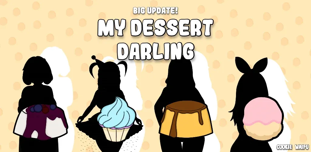Cookie Waifu: Dessert Darling [MOD: безлимитные монеты и все наряды] Screenshot 1