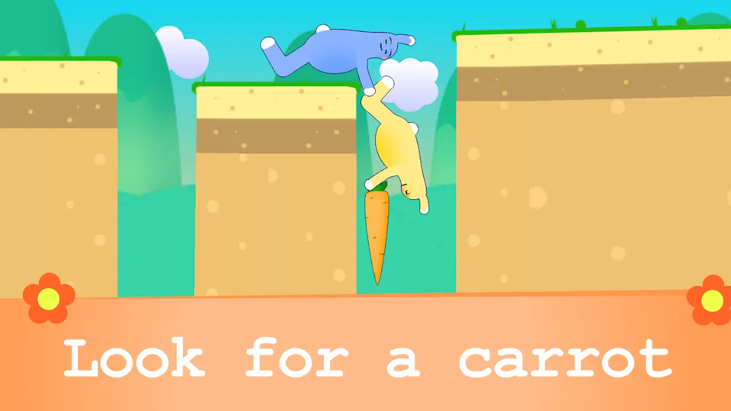 Puper Bunny Duo [MOD: безлимитные жизни и открыты все уровни] Screenshot 2