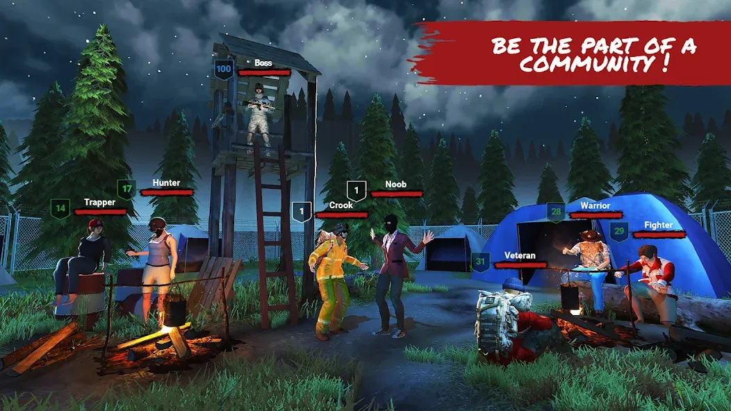Horror Forest 3 open-world RPG [MOD: безлимитные деньги и открытый мир] Screenshot 4