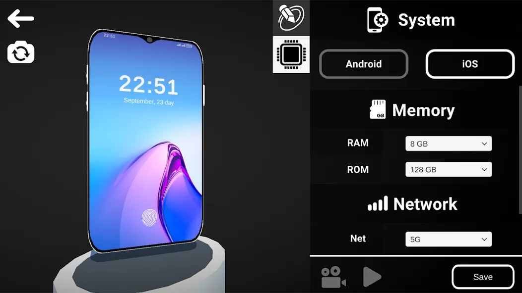Phone Simulator - 3D Maker [MOD: безлимитные деньги и премиум функции] Screenshot 1