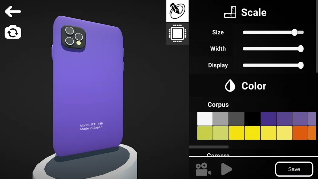 Phone Simulator - 3D Maker [MOD: безлимитные деньги и премиум функции] Screenshot 2