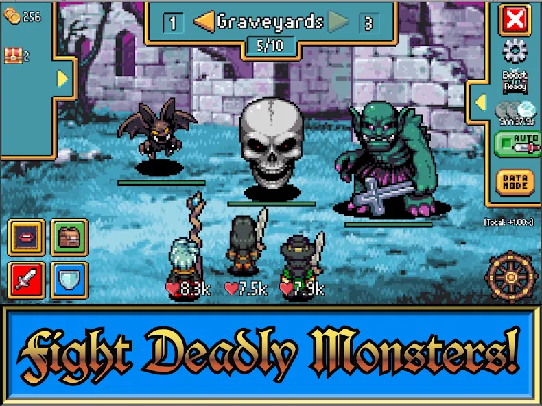 Wizard's Wheel 2: Idle RPG [MOD: безлимитные деньги и мана] Screenshot 1