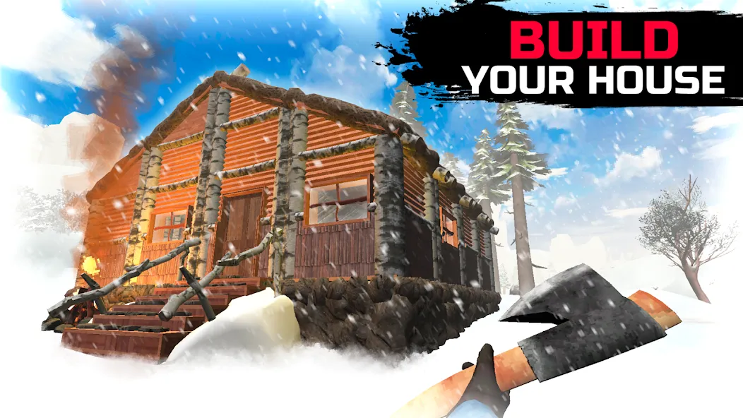 WinterCraft: Survival Forest [MOD: выживание в зимнем лесу] Screenshot 1
