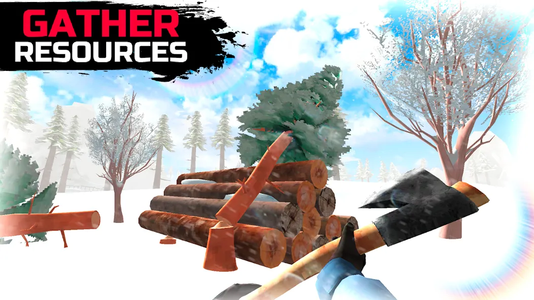 WinterCraft: Survival Forest [MOD: выживание в зимнем лесу] Screenshot 4