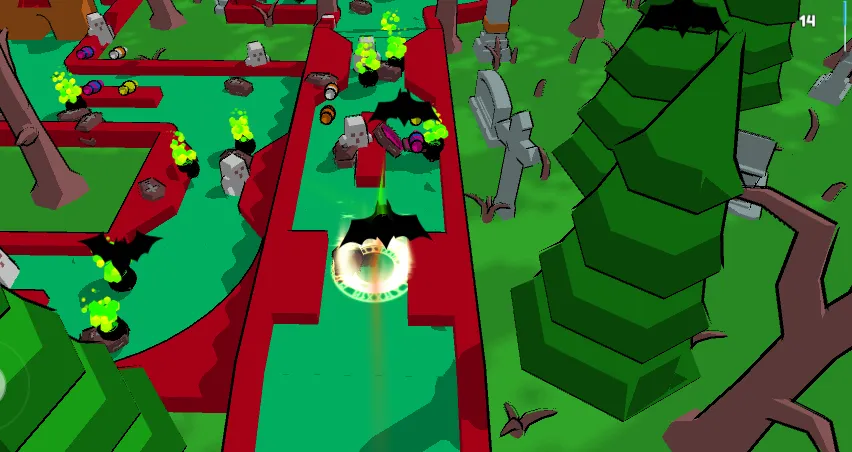 MiniGolf Madness: Halloween [MOD: безлимитные мячи и открыты все уровни] Screenshot 4