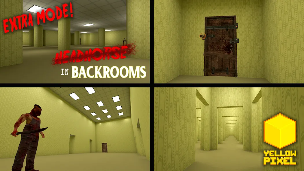 HeadHorse Legacy: Horror Game [MOD: безлимитные монеты и бессмертие] Screenshot 3