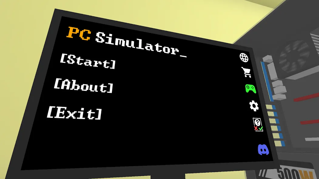 PC Simulator [MOD: безлимитные деньги и все улучшения] Screenshot 1