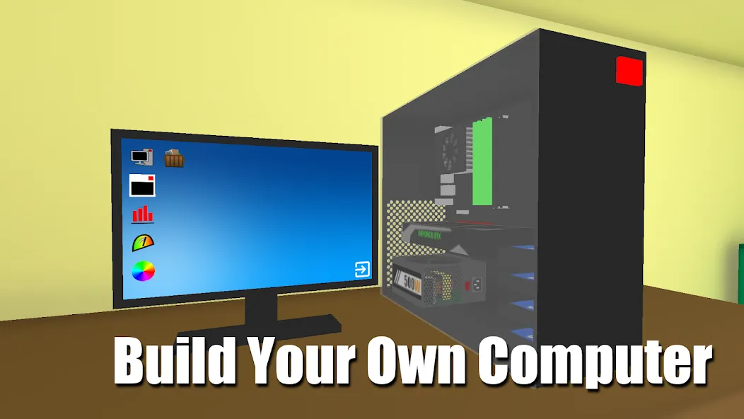 PC Simulator [MOD: безлимитные деньги и все улучшения] Screenshot 2