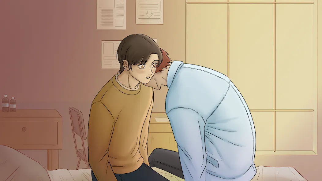 After School: BL Romance Game [MOD: безлимитные ресурсы и все сцены открыты] Screenshot 1