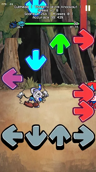 Indie Battle Music Cross Fight [MOD: открыты все музыкальные баттлы] Screenshot 3