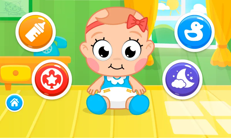 Baby Care : Toddler games [MOD: все предметы доступны без рекламы] Screenshot 1