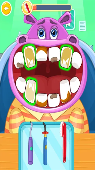 Children's doctor : dentist [MOD: бесплатное лечение и все инструменты] Screenshot 1