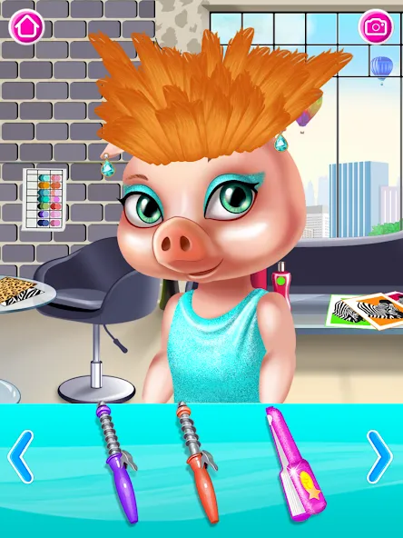 Beauty salon: hair salon [MOD: безлимитные деньги и всё открыто] Screenshot 3