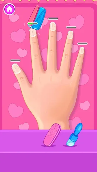 Nail salon [MOD: безлимитные деньги и все инструменты] Screenshot 5