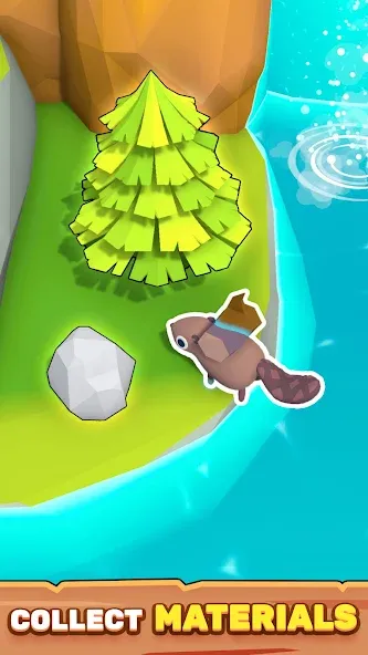 Beaver Builder [MOD: безлимитные ресурсы и открыты все уровни] Screenshot 1