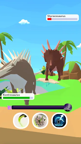 DNADino [MOD: безлимитные ресурсы и усиленные динозавры] Screenshot 4