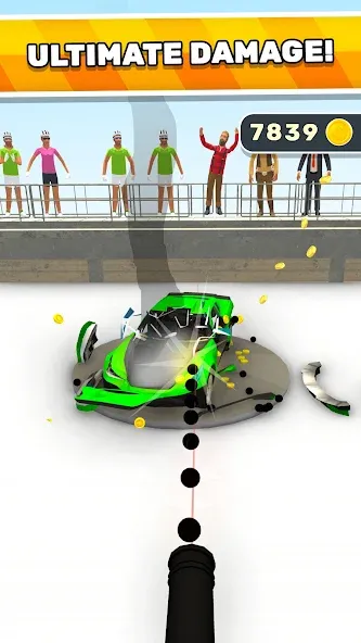 Fury Cars [MOD: безлимитные деньги и топливо] Screenshot 3