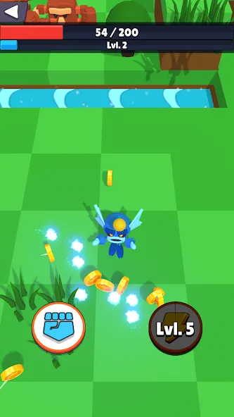 Monster Rumble [MOD: безлимитные монеты и усиленные монстры] Screenshot 3