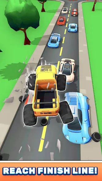 Monster Truck Rampage [MOD: безлимитные деньги и усиленные машины] Screenshot 1