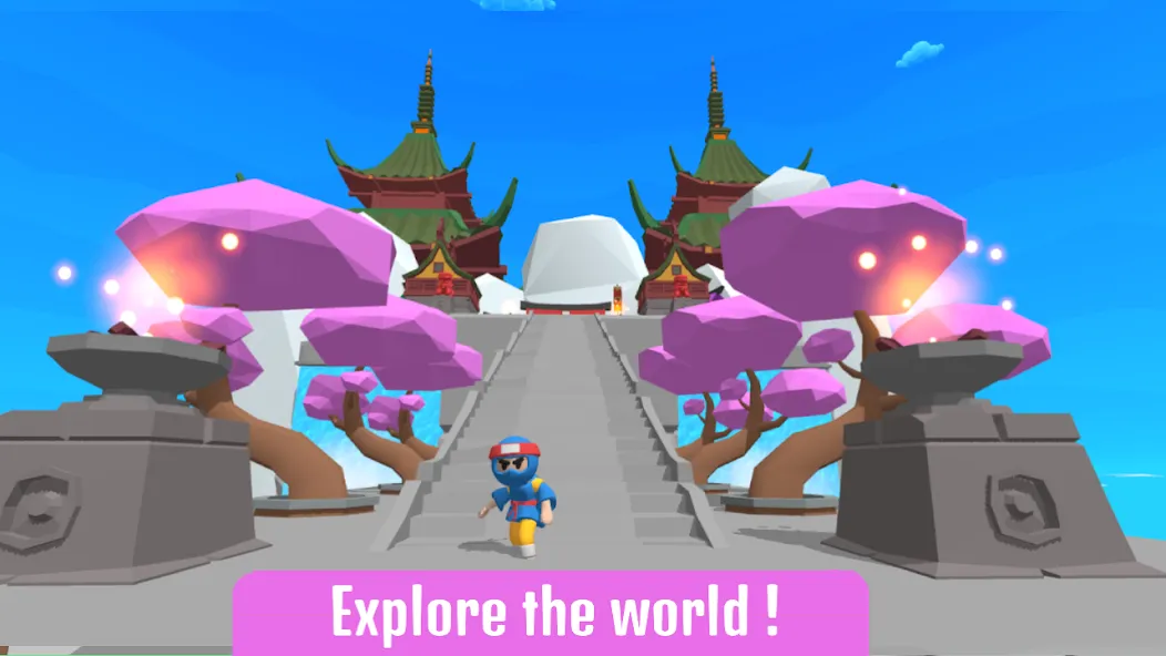Ninja World Adventure [MOD: безлимитные монеты и открытые уровни] Screenshot 3