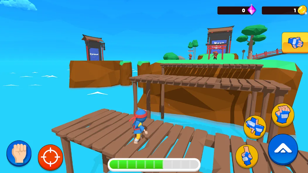 Ninja World Adventure [MOD: безлимитные монеты и открытые уровни] Screenshot 5