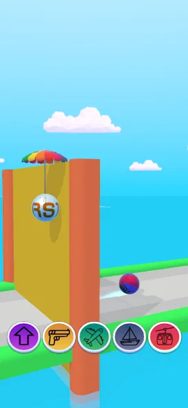 Pocket Robot Runner [MOD: безлимитные деньги и ускорение робота] Screenshot 1