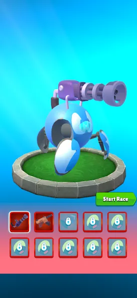 Pocket Robot Runner [MOD: безлимитные деньги и ускорение робота] Screenshot 2