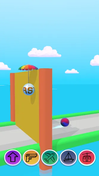 Pocket Robot Runner [MOD: безлимитные деньги и ускорение робота] Screenshot 4