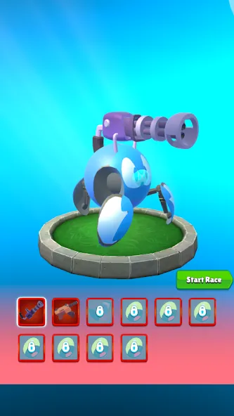 Pocket Robot Runner [MOD: безлимитные деньги и ускорение робота] Screenshot 5