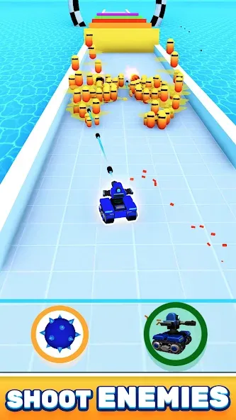 Robo Runner [MOD: бесконечные деньги и усиленные роботы] Screenshot 2