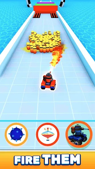Robo Runner [MOD: бесконечные деньги и усиленные роботы] Screenshot 3