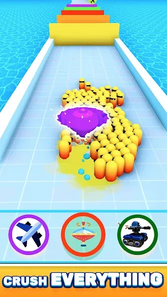Robo Runner [MOD: бесконечные деньги и усиленные роботы] Screenshot 5