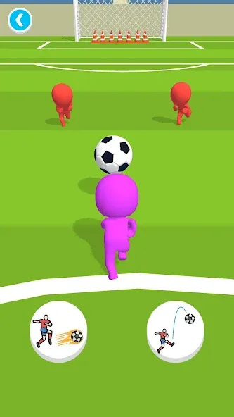Soccer Runner [MOD: без рекламы и бесконечные монеты] Screenshot 5