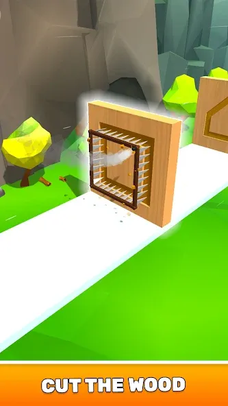 Wood Cutter - Saw [MOD: без рекламы и бесконечная энергия] Screenshot 5