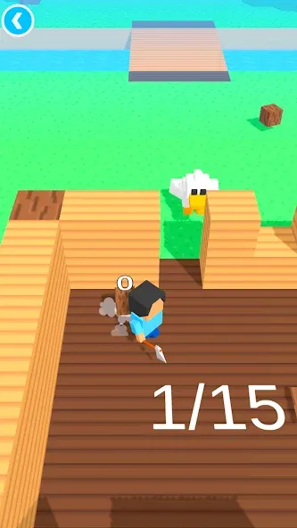 Wood Farmer [MOD: безлимитные деньги, топливо и ресурсы] Screenshot 5