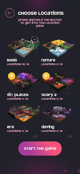 Spyfall - party game [MOD: открыты все локации и роли] Screenshot 3