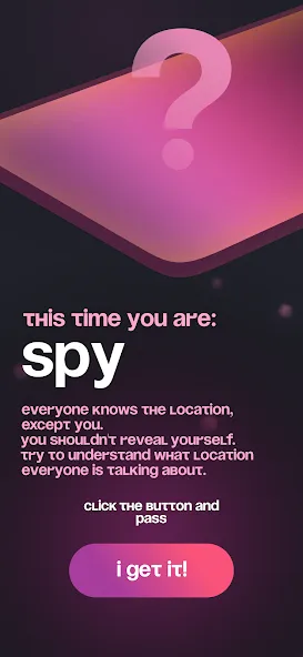 Spyfall - party game [MOD: открыты все локации и роли] Screenshot 4