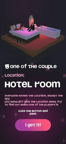 Spyfall - party game [MOD: открыты все локации и роли] Screenshot 5