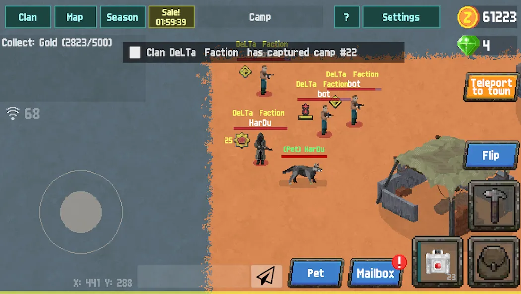 Zombix Online [MOD: много денег и ресурсов] Screenshot 4