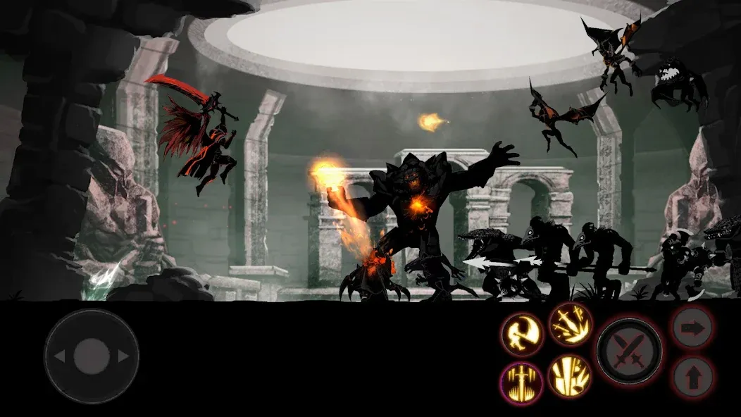 Shadow of Death: Offline Games [MOD: безлимитные монеты и разблокированный контент] Screenshot 5