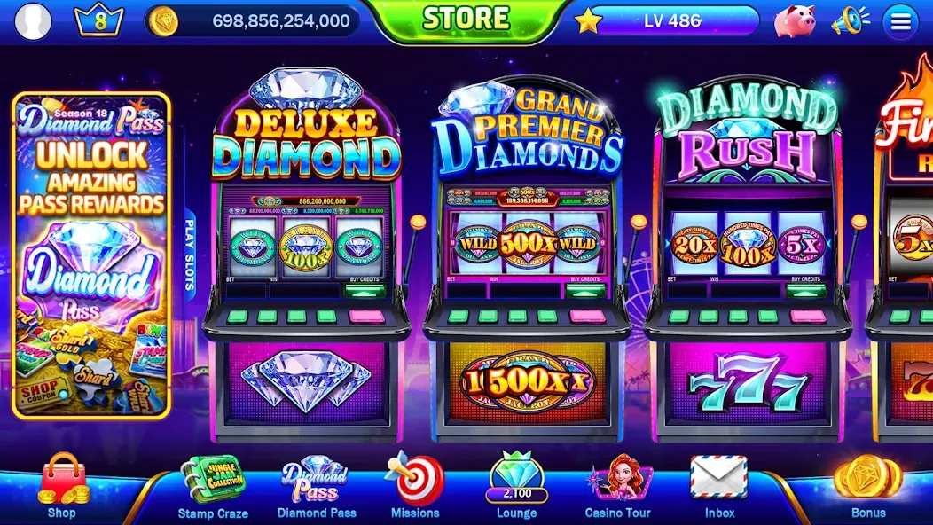 Classic Slots™ - Casino Games [MOD: безлимитные монеты и бонусы] Screenshot 2