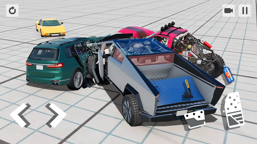 Car Crash Game [MOD: разблокированы все машины и трассы] Screenshot 4