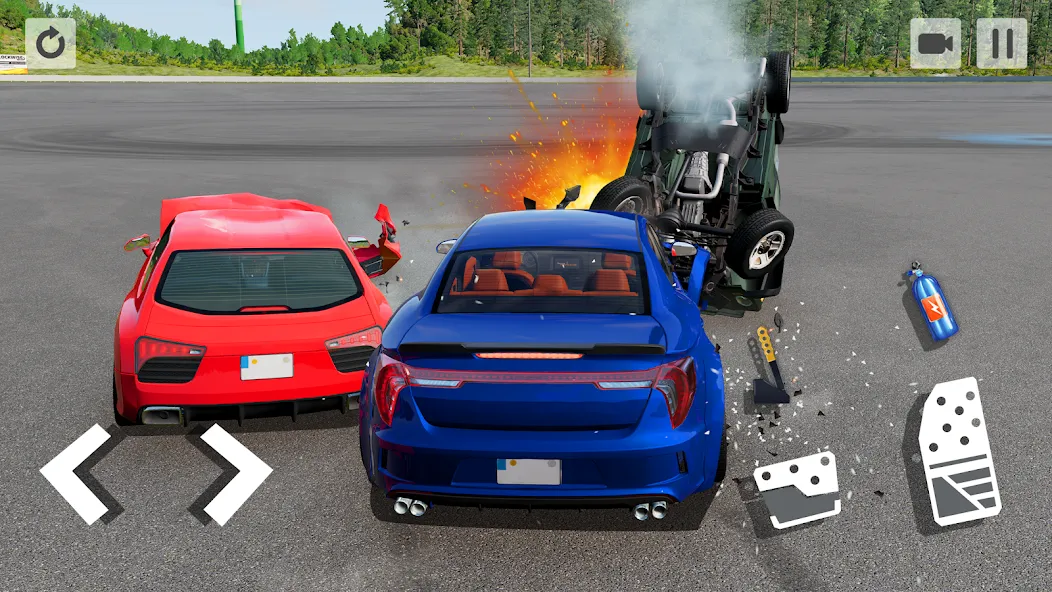Car Crash Game [MOD: разблокированы все машины и трассы] Screenshot 5