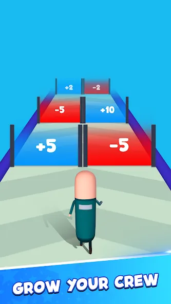 Merge Master: Monster Run 3D [MOD: безлимитные деньги и энергия] Screenshot 1