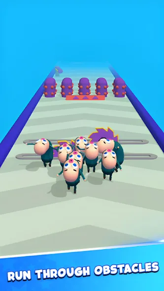 Merge Master: Monster Run 3D [MOD: безлимитные деньги и энергия] Screenshot 2
