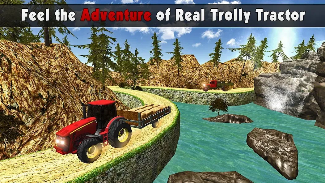 Rural Farming - Tractor games [MOD: безлимитные деньги и топливо] Screenshot 1