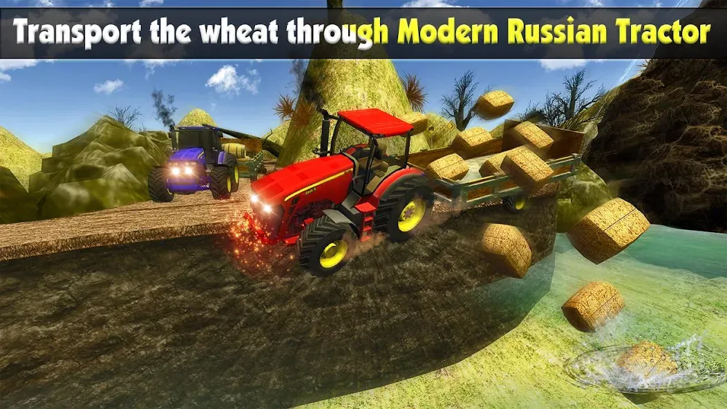 Rural Farming - Tractor games [MOD: безлимитные деньги и топливо] Screenshot 3