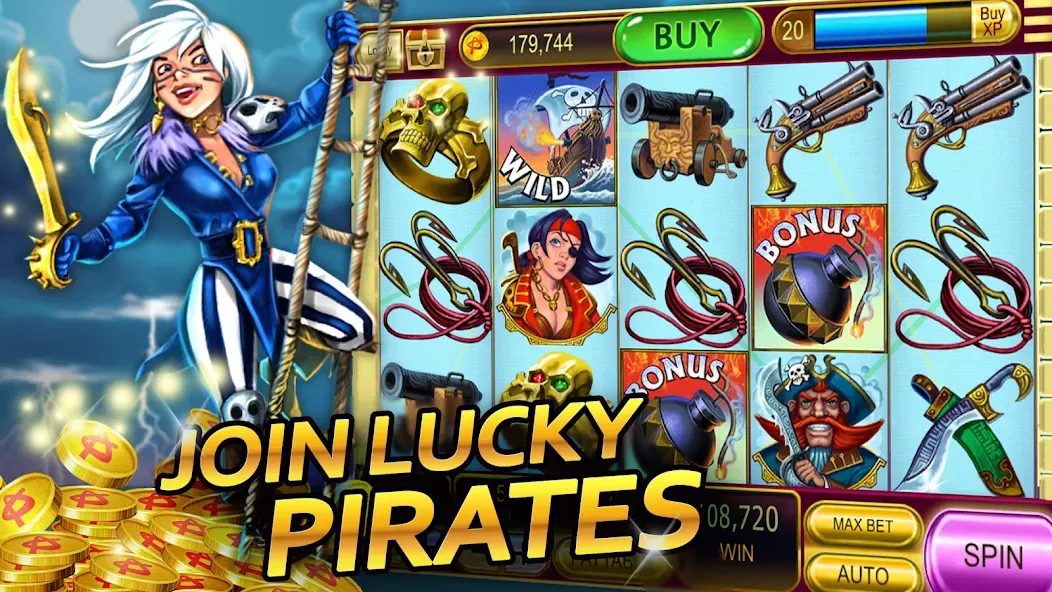 Vegas Casino - Slot Machines [MOD: безлимитные монеты и джекпоты] Screenshot 2