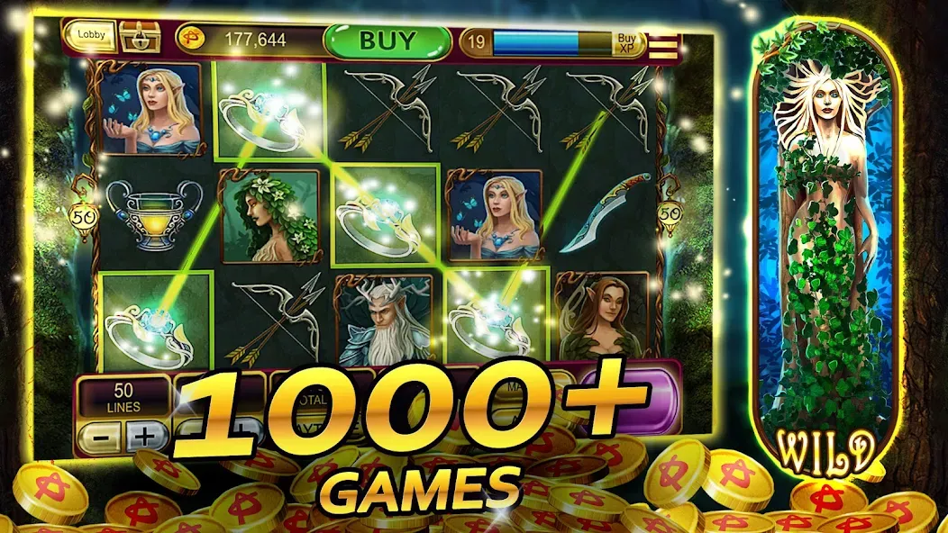 Vegas Casino - Slot Machines [MOD: безлимитные монеты и джекпоты] Screenshot 3